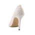 [KUHEE] Lace Pumps 6, 7, 8, 9cm(7012-wh)-Women's Wedding Party High Heel Lace Shoes Handmade - Made in Korea